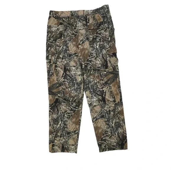 2 Pc True Timber Camo Mens Hunting Outfit Shirt/Pants True Timber Soft Med 36" - Picture 10 of 12